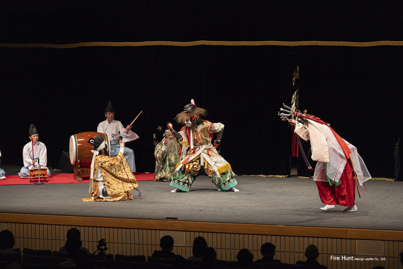 安佐北区民文化センター　あさきた神楽　津浪神楽団