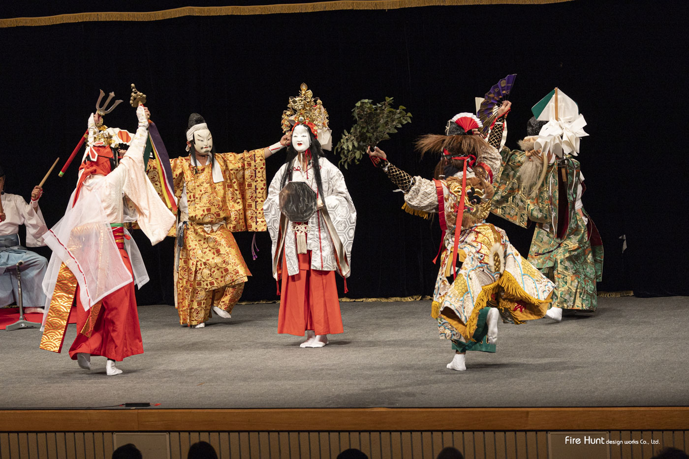 安佐北区民文化センター　あさきた神楽　津浪神楽団